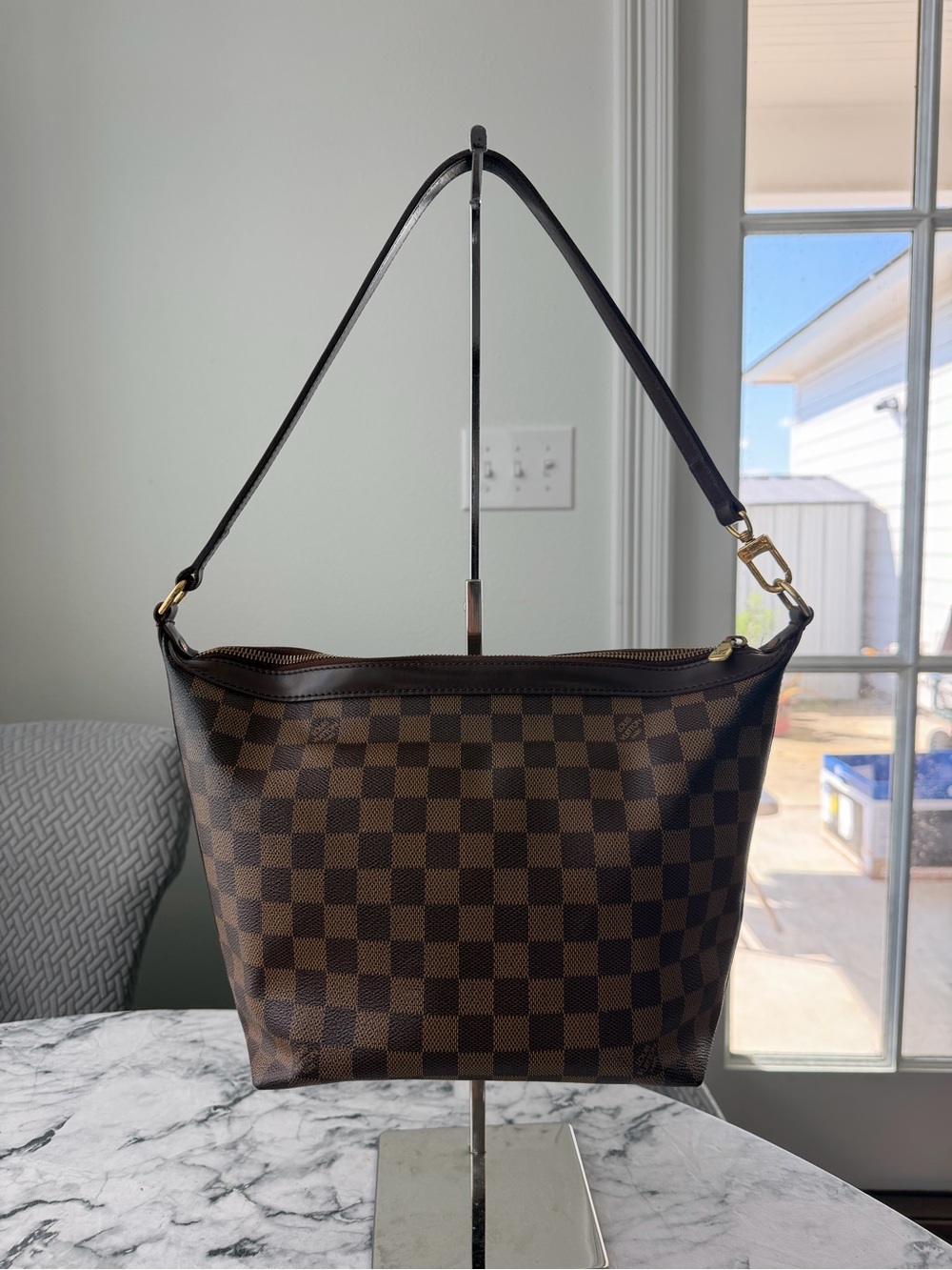 Louis Vuitton Damier Ebène Illovo shoulder bag